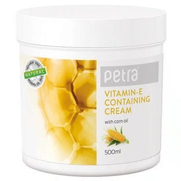 Crema cu Vitamina E si ulei de porumb - 500 ML - CosMedic - Petra