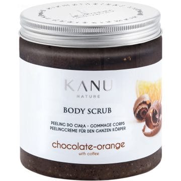 Exfoliant corporal (sare) cu Portocale, Ciocolată și Cafea
