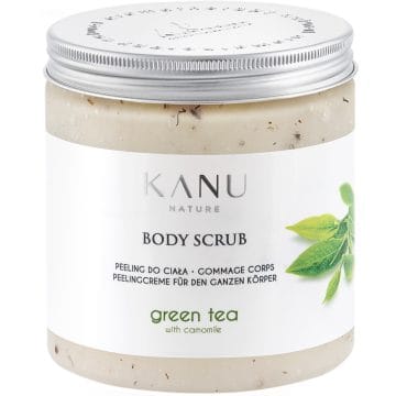 Exfoliant corporal (sare) cu Ceai Verde și Mușețel