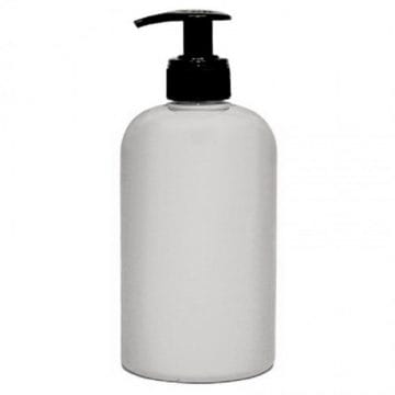 Recipient Alb mat - 500 ml cu Pompita