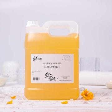 Ulei de masaj cu GRAPEFRUIT - 5 L - Kanu – Profesional