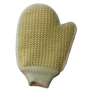 Mănușă exfoliantă din păr de cal