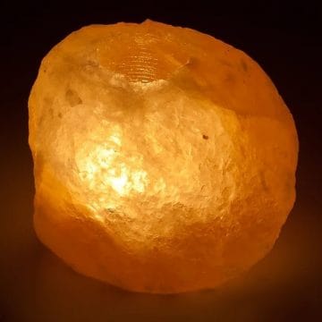 Candela din cristale de sare Himalaya