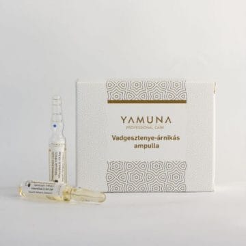 Fiola Ser cu extract de Castane Salbatice - YAMUNA (5 buc. x 2 ml)
