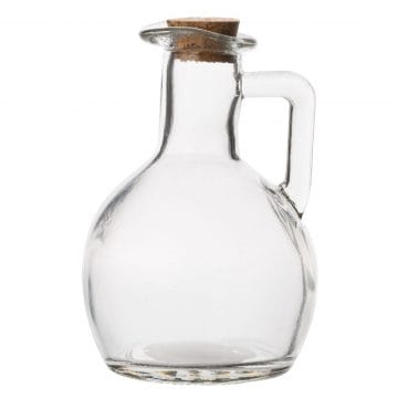 Ulcior din Sticla cu Dop pluta si Maner - 160 ml