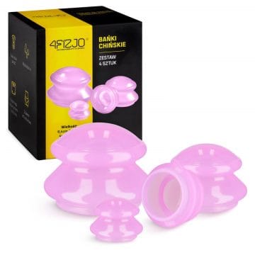 Ventuze de masaj din silicon (ROZ) 4FIZJO