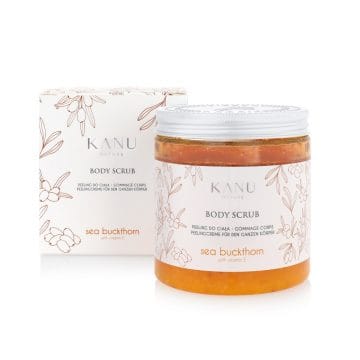 Exfoliant corporal (sare) cu Cătină și Vitamina E - 350 g - Kanu